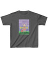 The Lord Be a Wall of Fire Around Me (Grey) Kids Heavy Cotton™ Tee