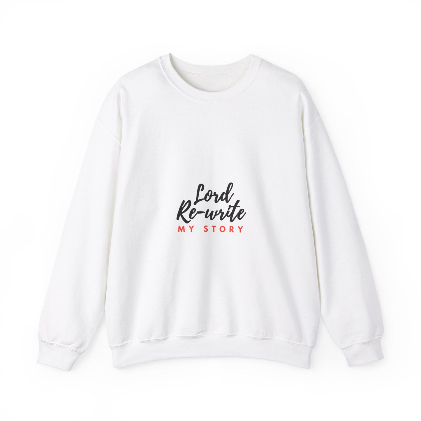 Lord Rewrite My Story Heavy Blend™ Crewneck Sweatshirt