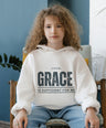 Your Grace Is Sufficient For Me Youth Heavy Blend Hooded Sweatshirt