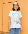 Hide Me Under The Shadow Of Your Wing (White) Kids Heavy Cotton™ Tee