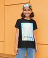 Hide Me Under The Shadow Of Your Wing (Black) Kids Heavy Cotton™ Tee